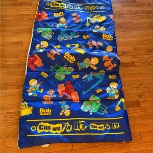 Kids Bob the Builder Sleeping Bag - Blue